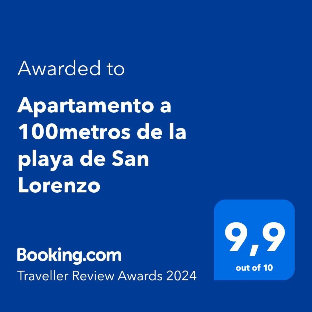 Apartamento A 100Metros De La Playa De San Lorenzo Gijon Ngoại thất bức ảnh